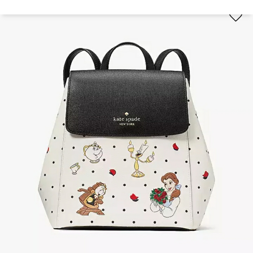 KATE SPADE X DISNEY - BEAUTY & THE BEAST BACK PACK NWT
